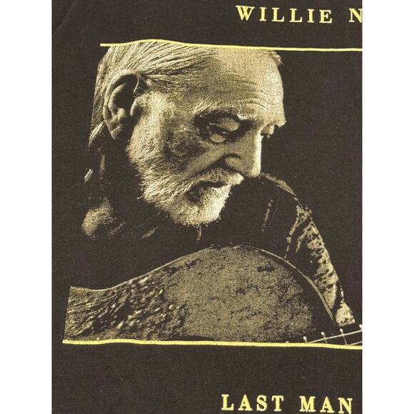 Willie Nelson 2018 Last Man Standing tour tee shirt size XL - Picture 4 of 10